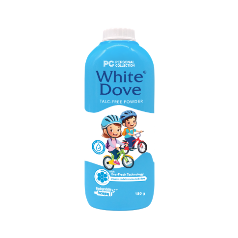 WHITE DOVE TALC-FREE POWDER 180g