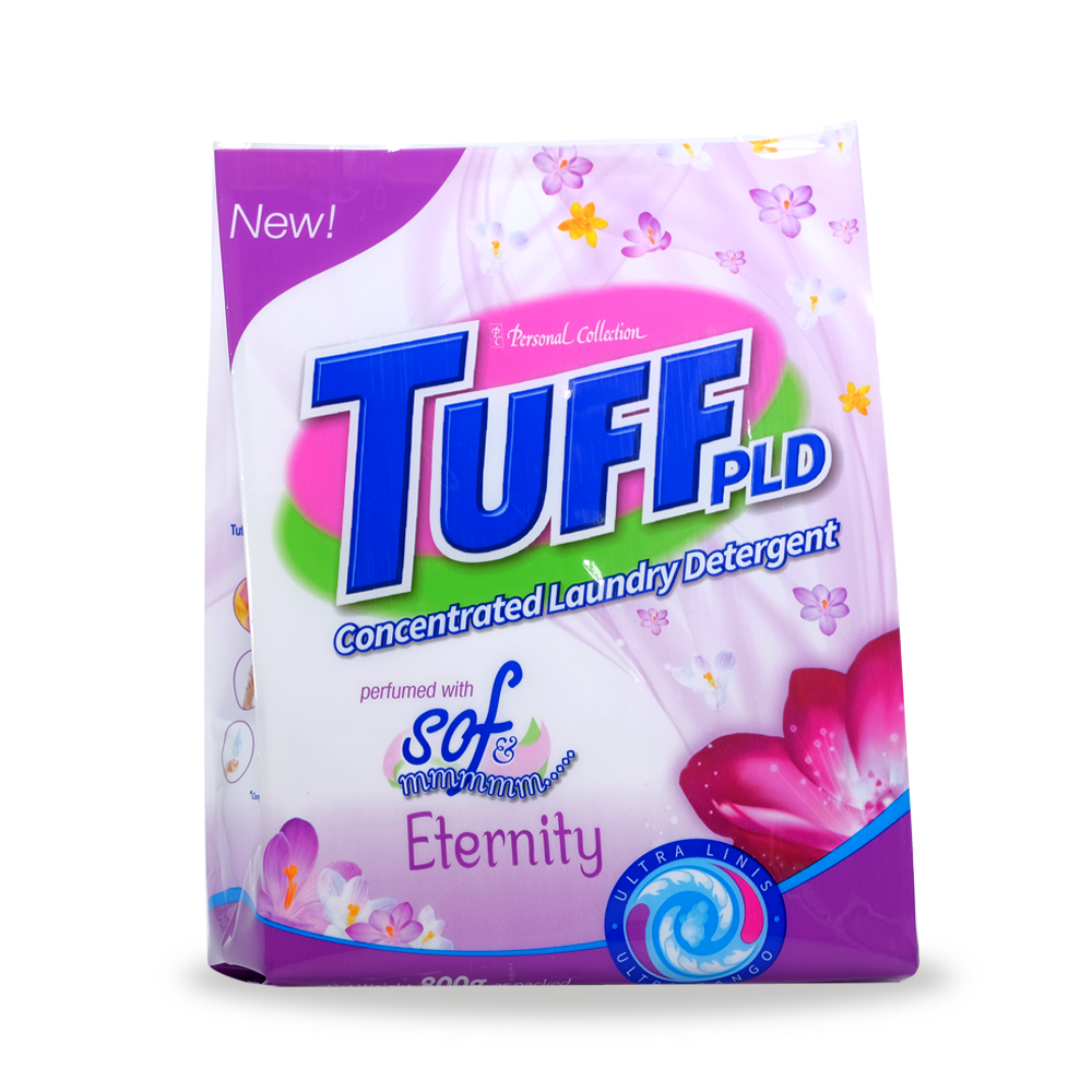 Tuff Concentrated Powder Laundry Detergent Perfumed with sof & mmmmm