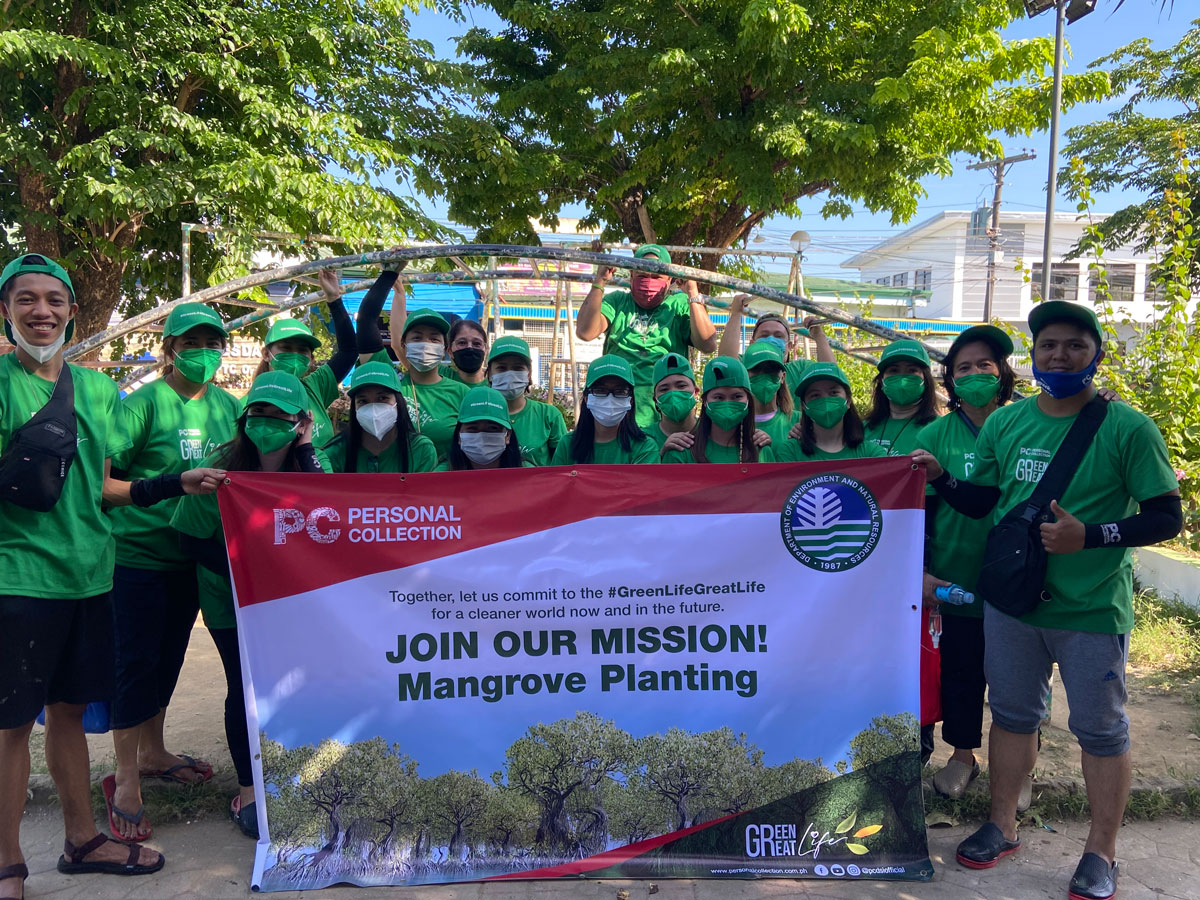 Personal Collection Bataan branch’s employees and dealers (Orion, Bataan Mangrove Planting, April 19, 2022)