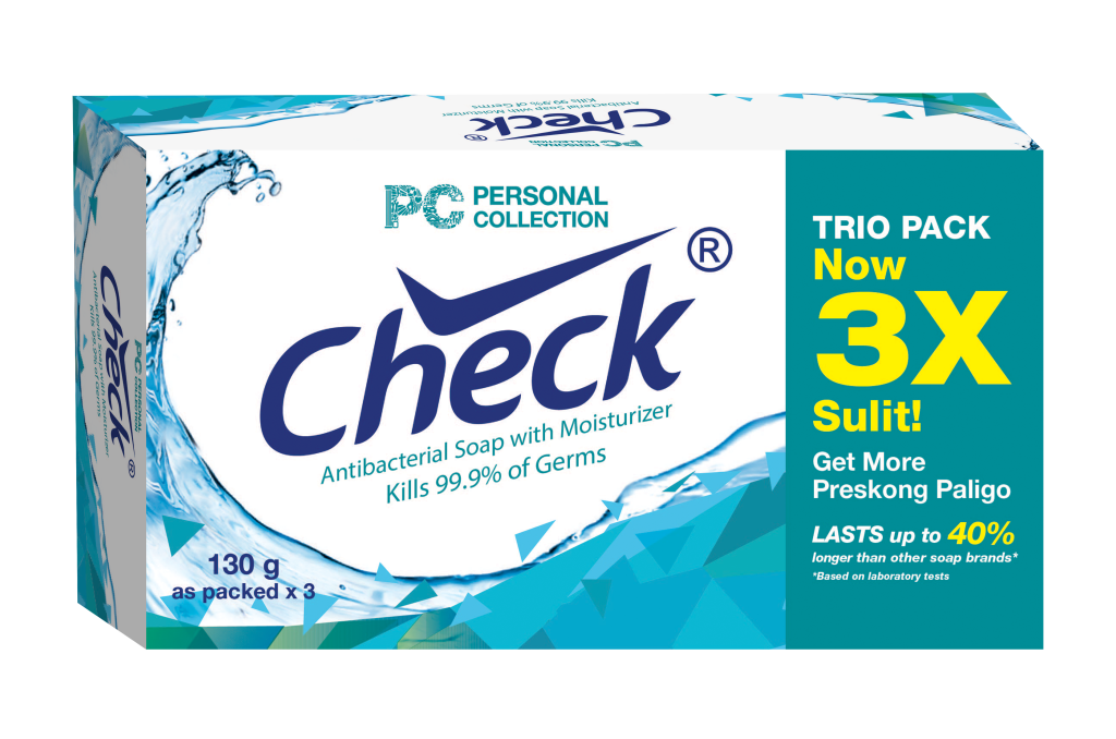 Check Antibacterial Soap Trio Pack Personal Collection