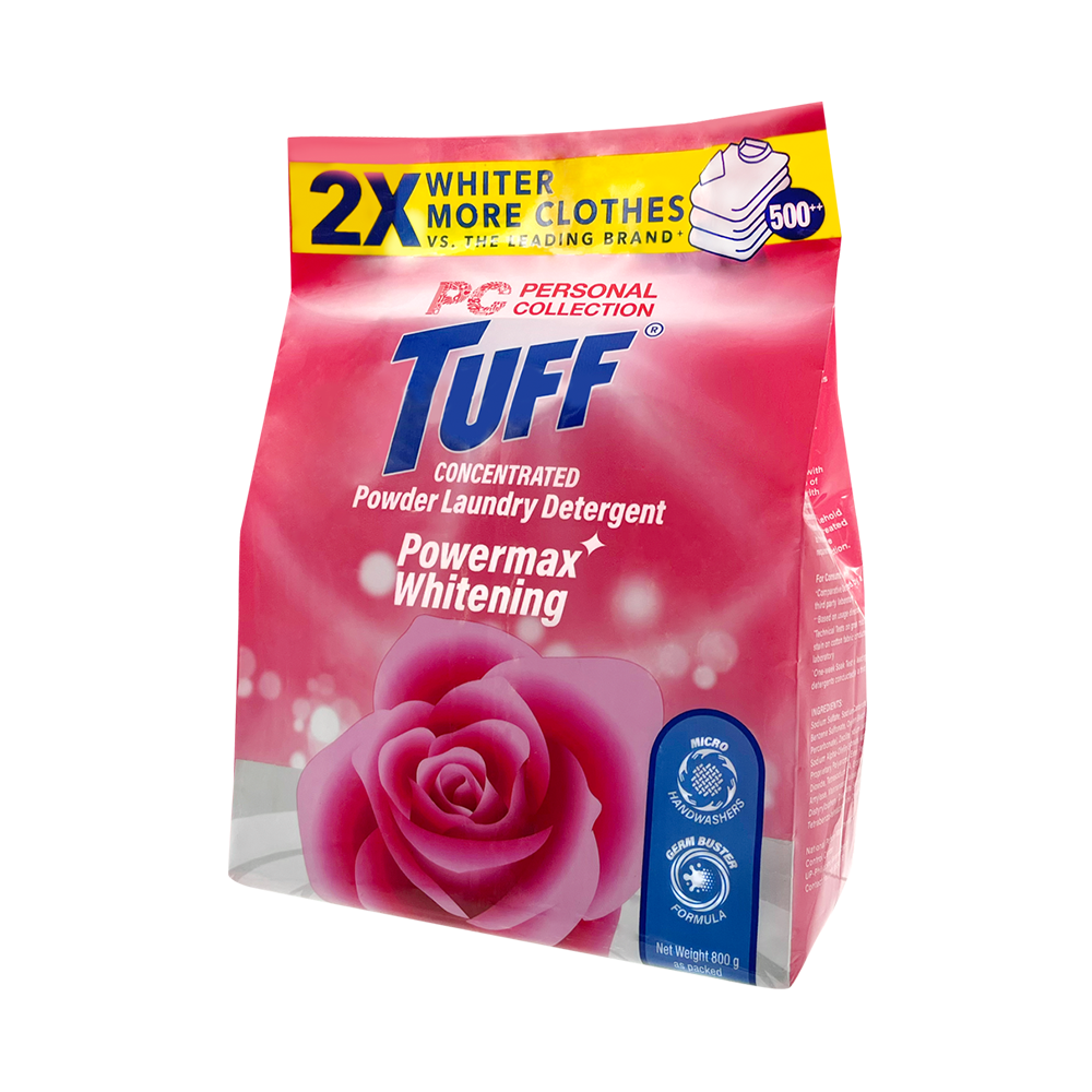 Tuff Concentrated Powder Laundry Detergent Powermax Whitening