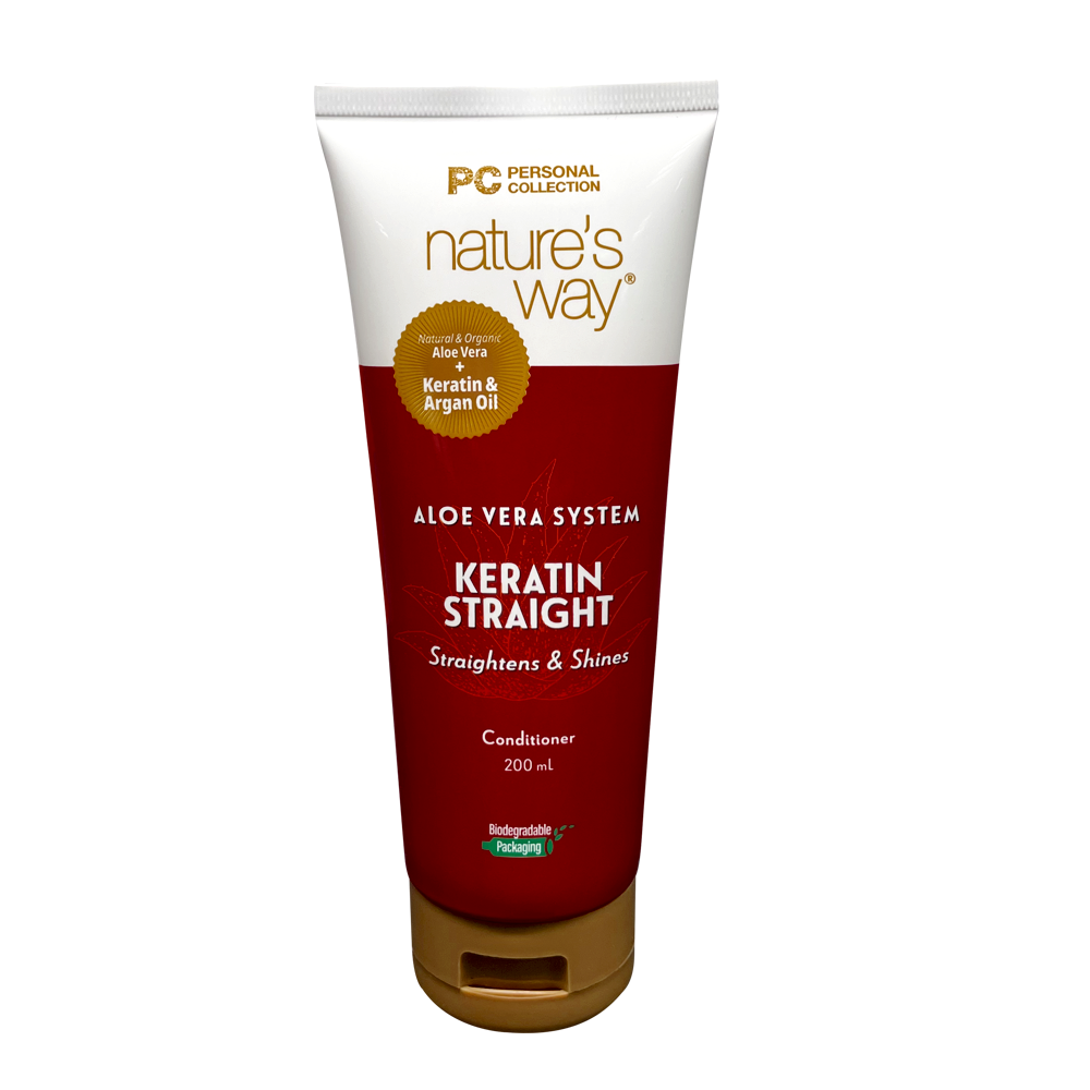 Nature's Way Aloe Vera System Conditioner Keratin Straight Personal