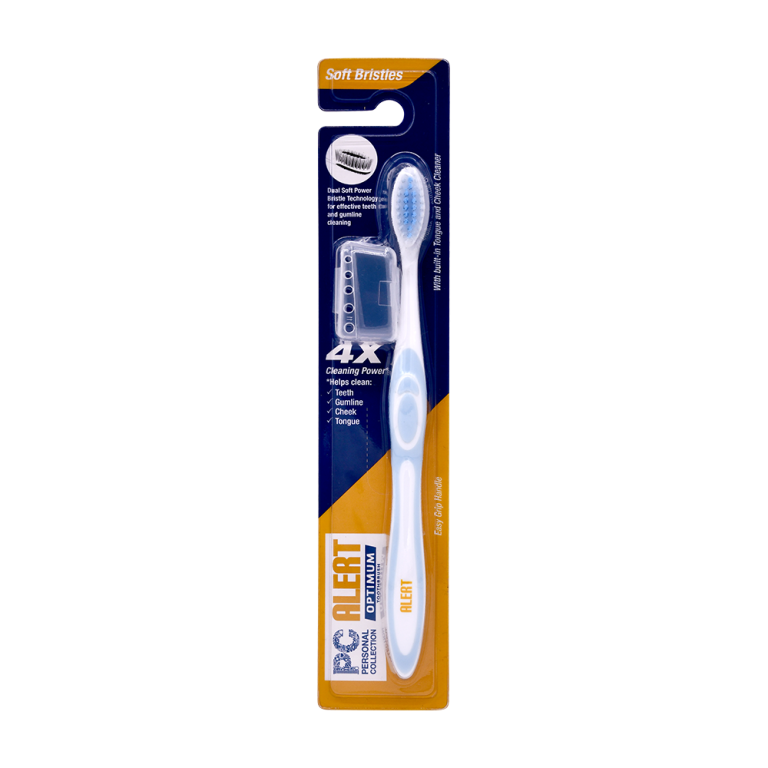Alert Optimum Toothbrush Blue Personal Collection