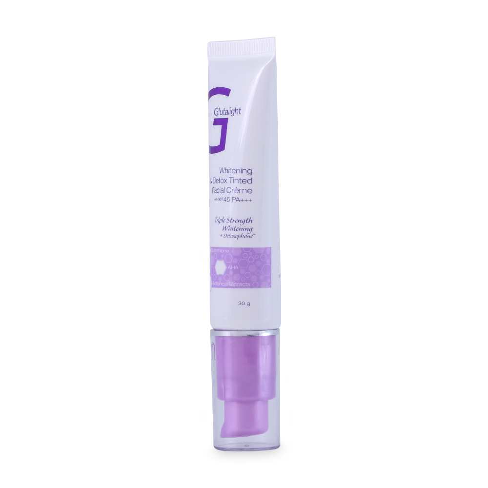 Glutalight Whitening & Detox Tinted Facial Creme with SPF 45 PA+++ - Personal Collection Glutalight Whitening & Detox Tinted Facial Creme with SPF 45 PA+++ - Personal Collection
