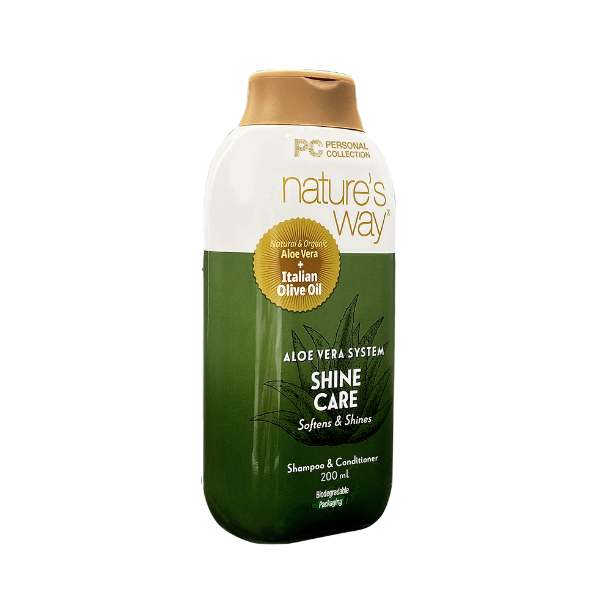 Nature's Way Aloe Vera System Shampoo and Conditioner Total Shine Care -  Personal Collection